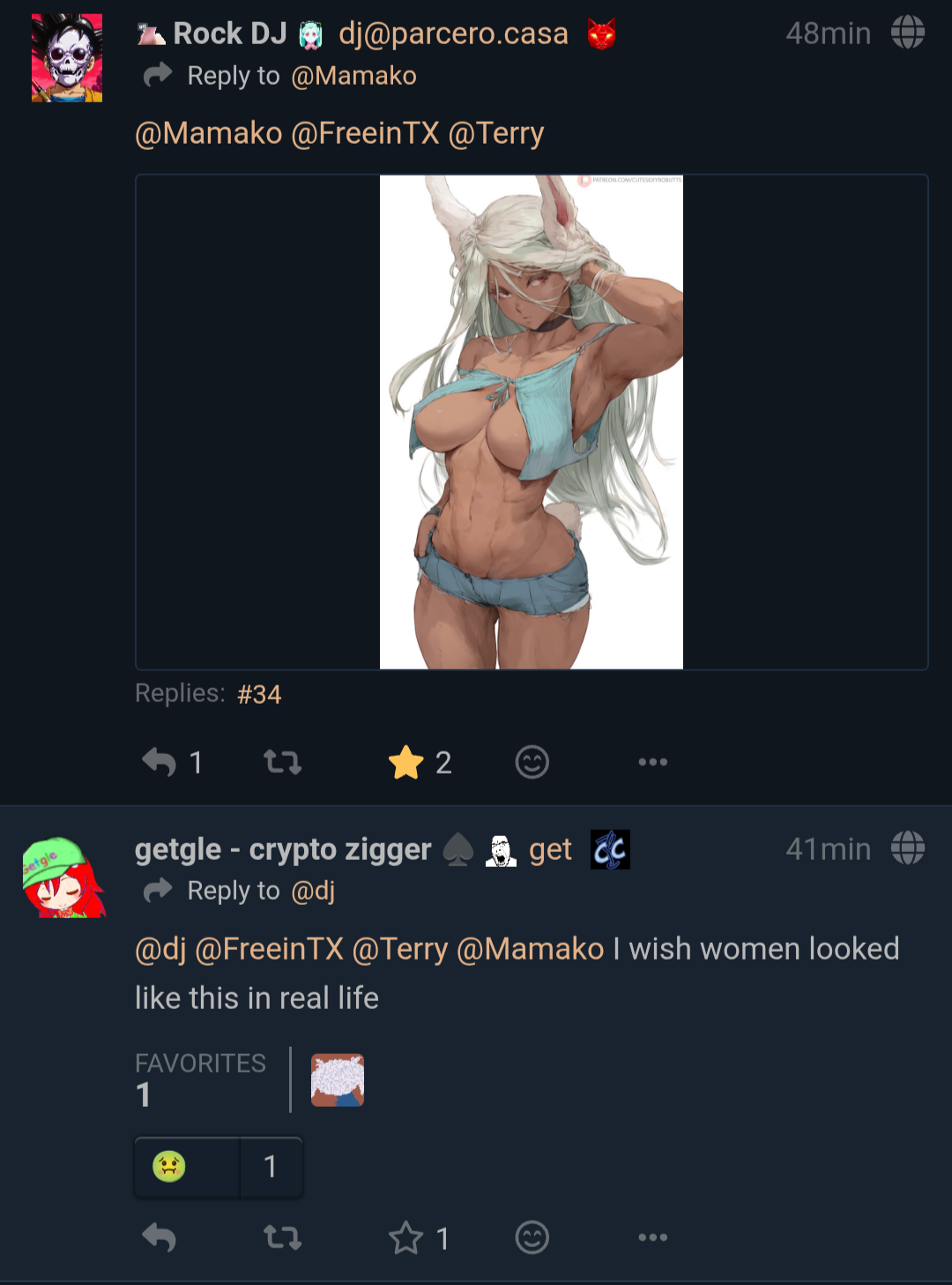 Posted media